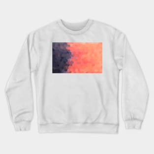 Geometric Ombre Sunset Crewneck Sweatshirt